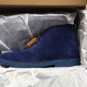 Blue Suede Desert Boot 2